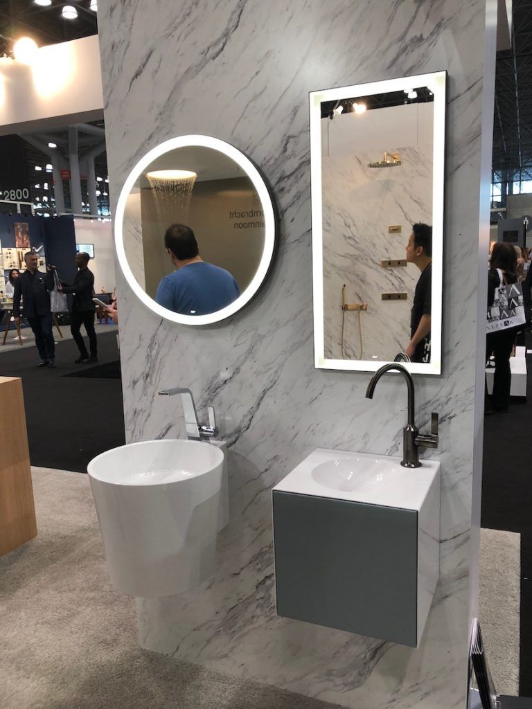 Smaller vanities don't sacrifice style or functionality.