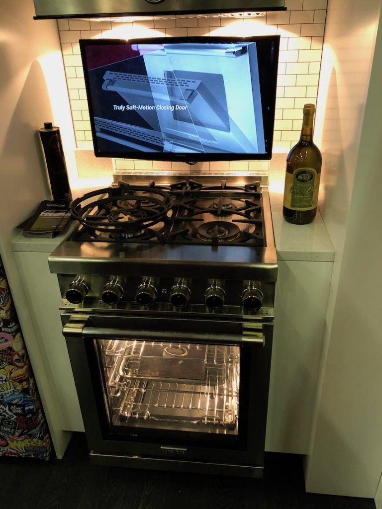 Smaller appliances can be as splashy as the larger versions.