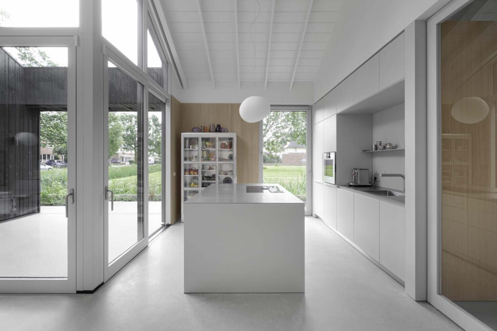 Black house by i29 architects kitchen