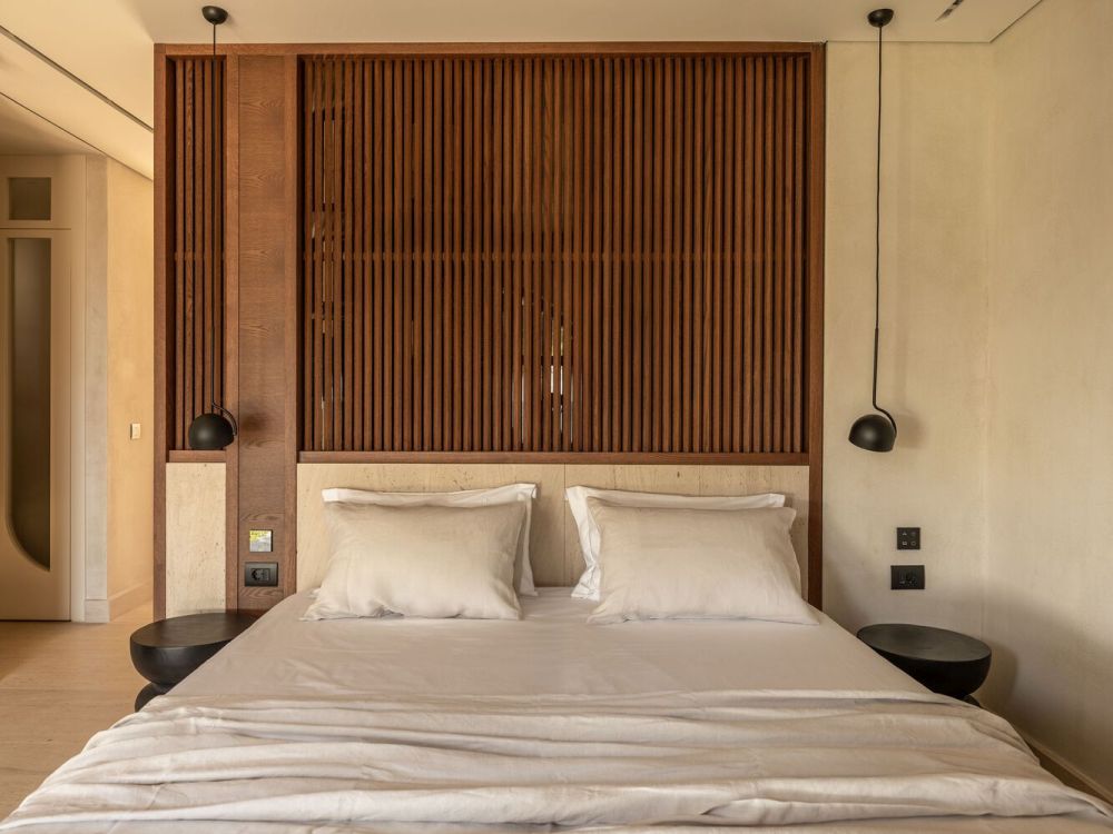 Crete House Villa by Entopos Architects shutters