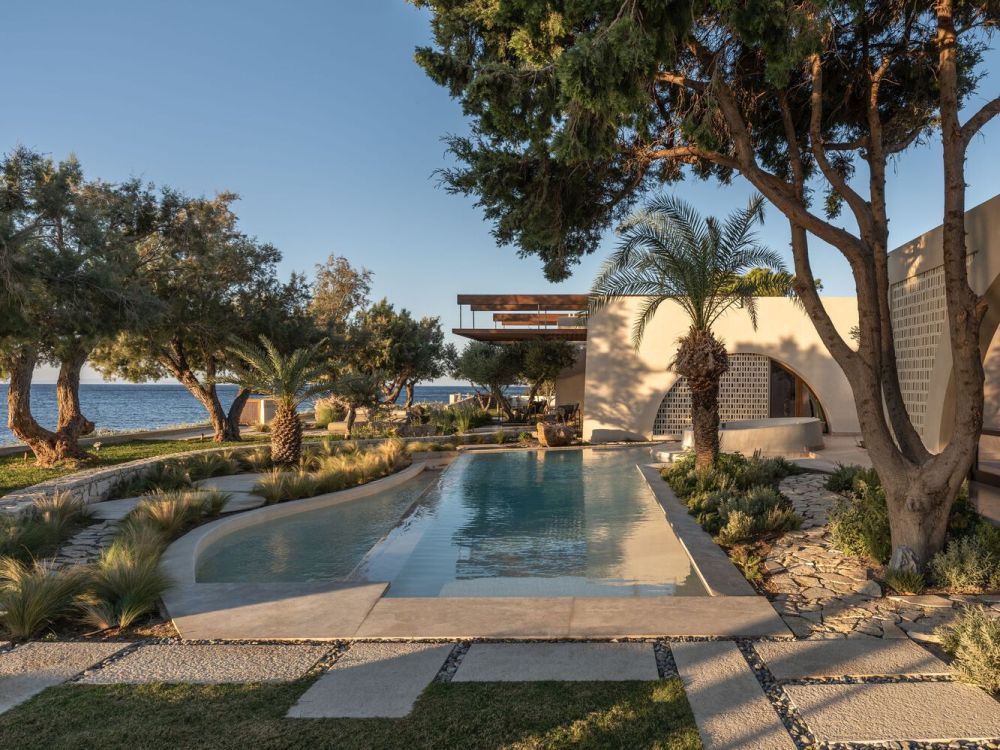 Crete House Villa by Entopos Architects