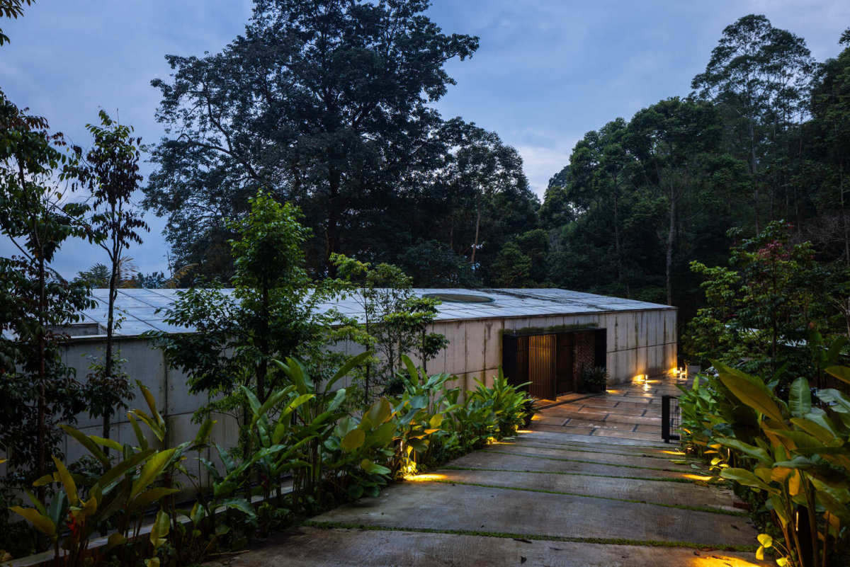 Rainforest Residence Architecture Driveways
