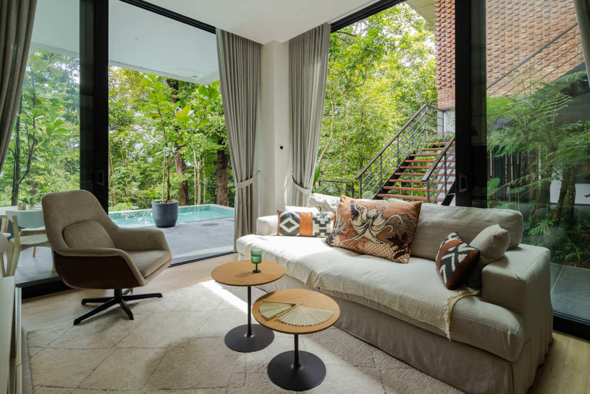 Rainforest Residence Architecture Sofa