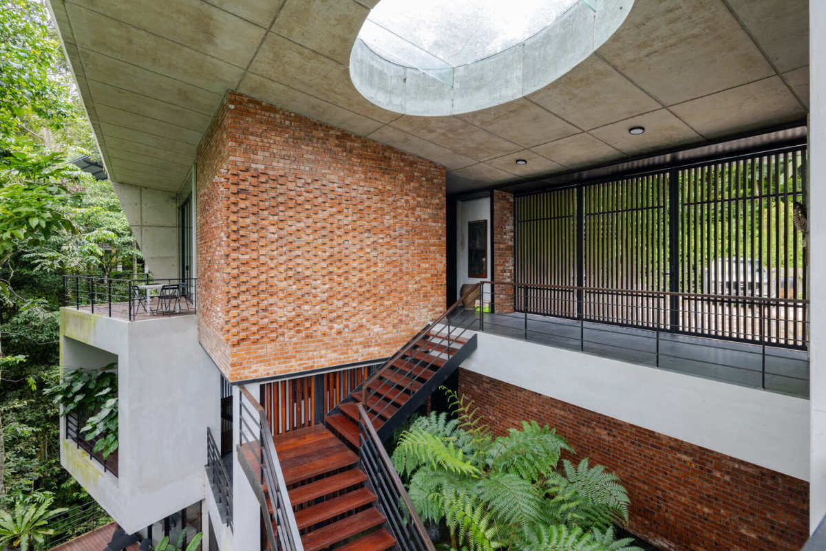 Rainforest Residence Architecture Stairs