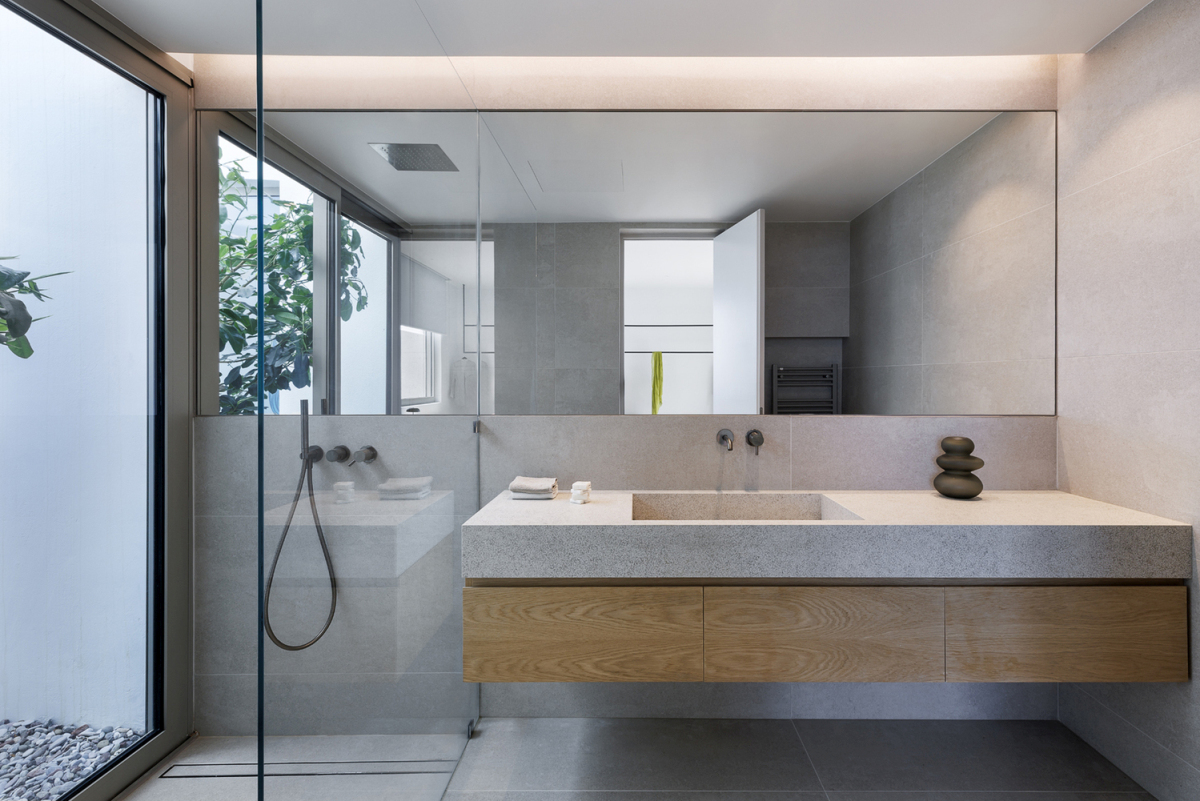 Slot House in Greece Bathroom