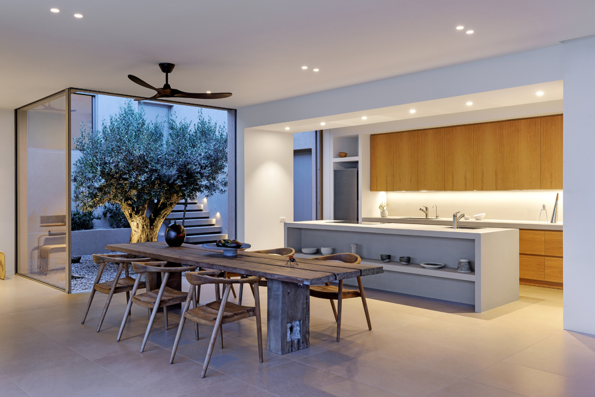 Slot House in Greece kitchen