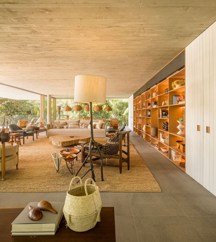 Studio mk27 house design canopy living area