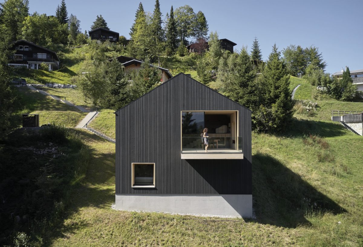 Bregenzerwald Vacation Home from Architektur SCHWEIGHOFER landscape