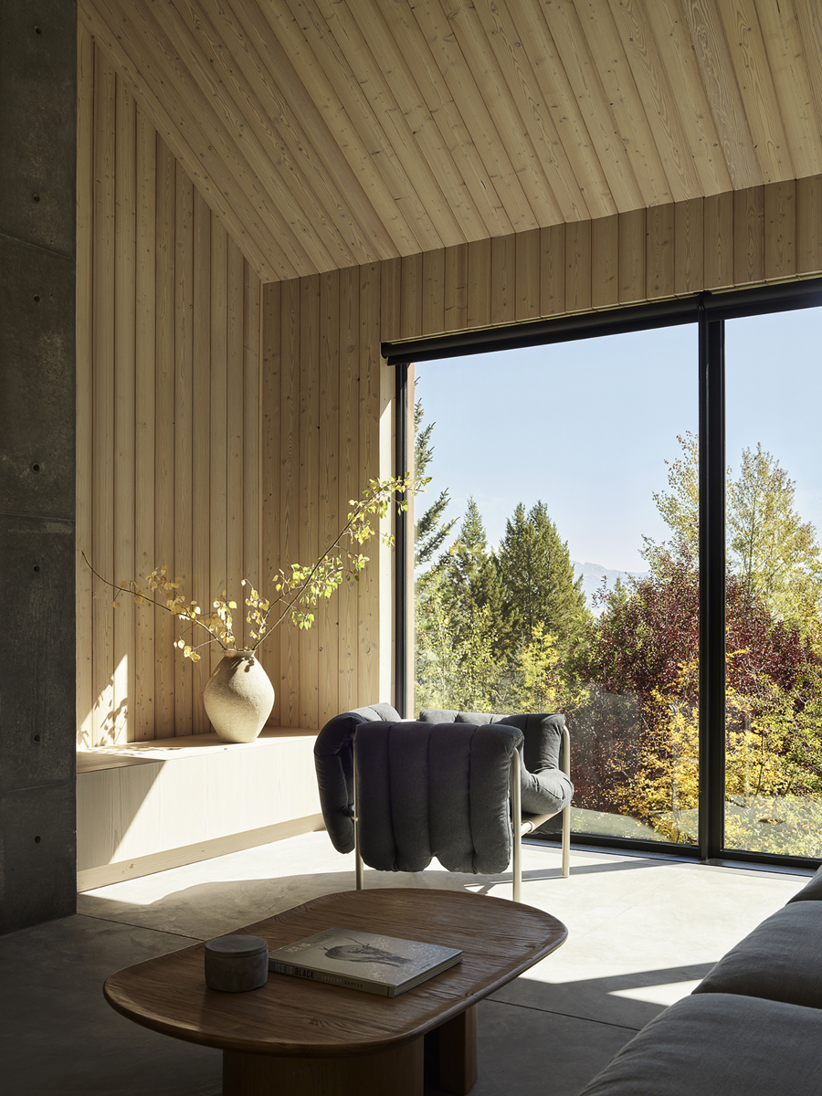 Caju weathered Corten steel house chair