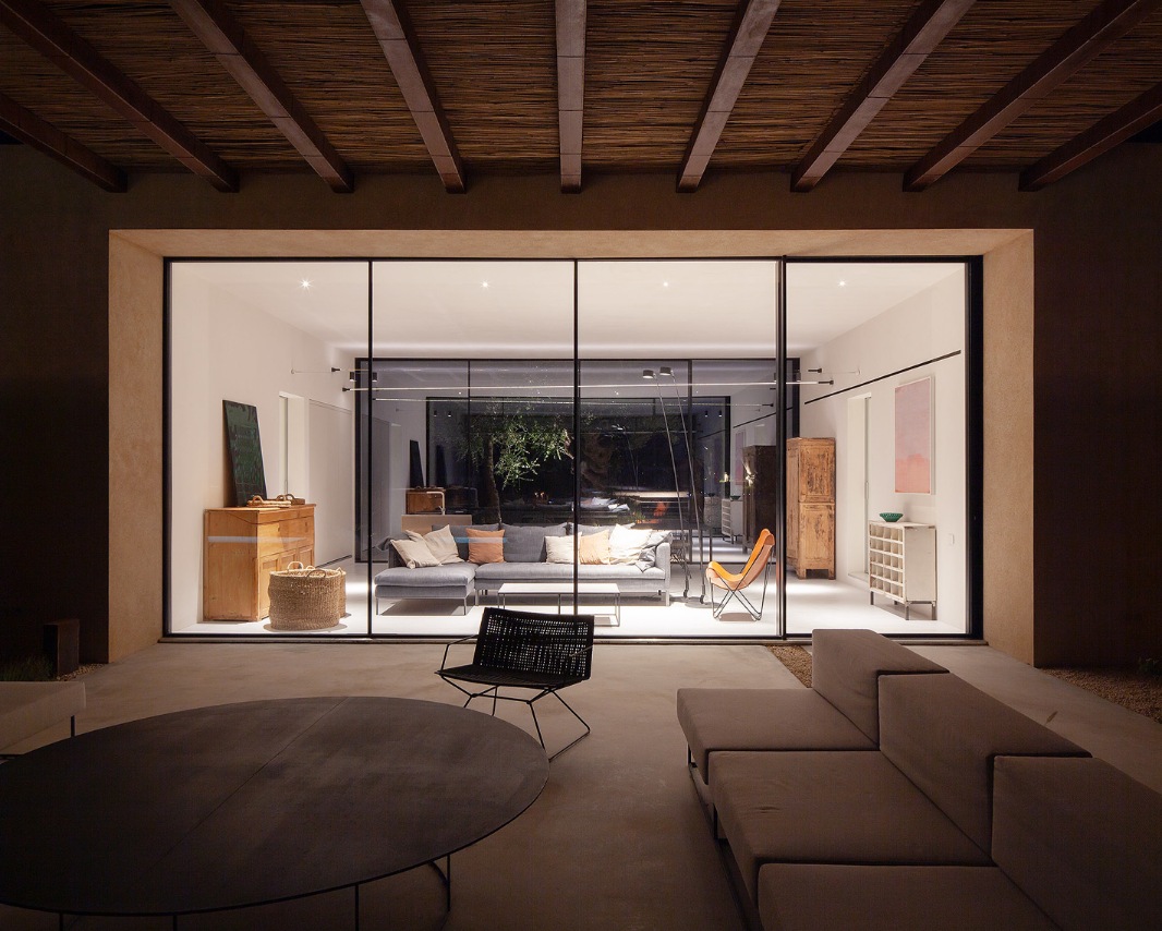 Casa IDDA Itinera Studio Associato patio night