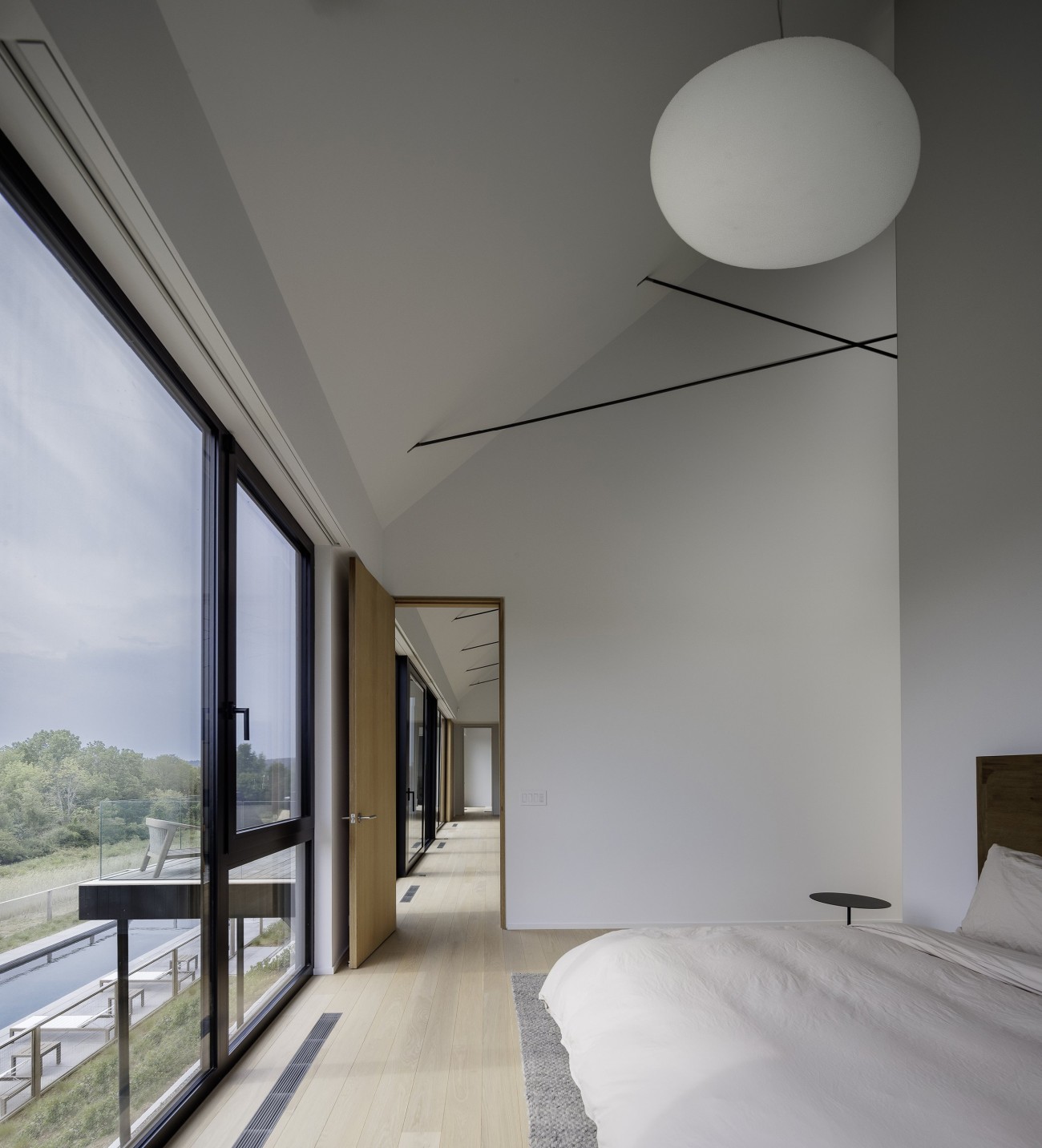 Clinton Corners Residence Desai Chia Architecture bedroom view