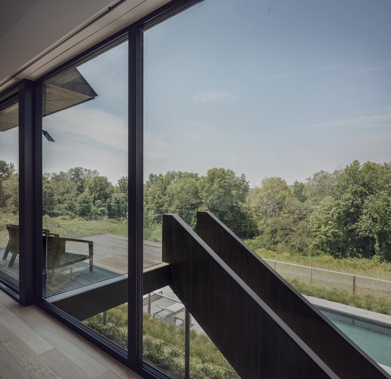 Clinton Corners Residence Desai Chia Architecture stairs