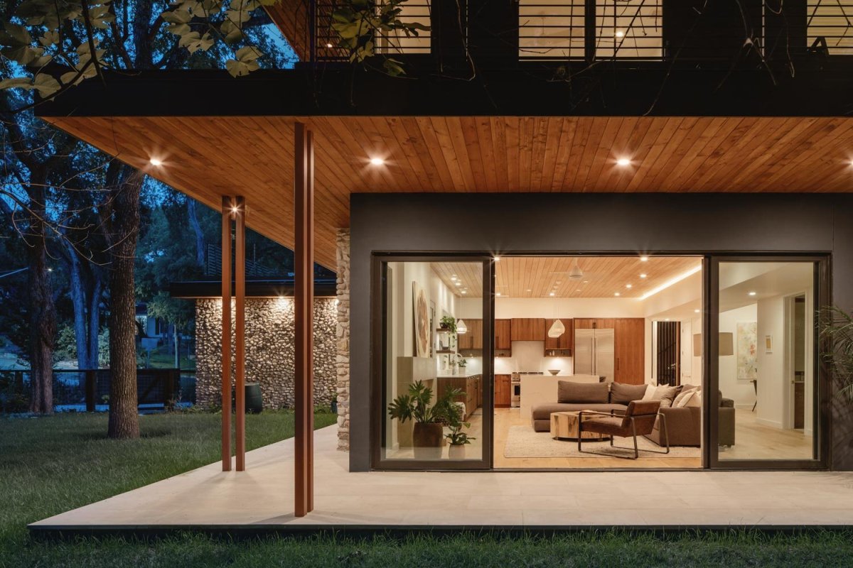 Crestvale Residence from Clark Richardson Architects porch