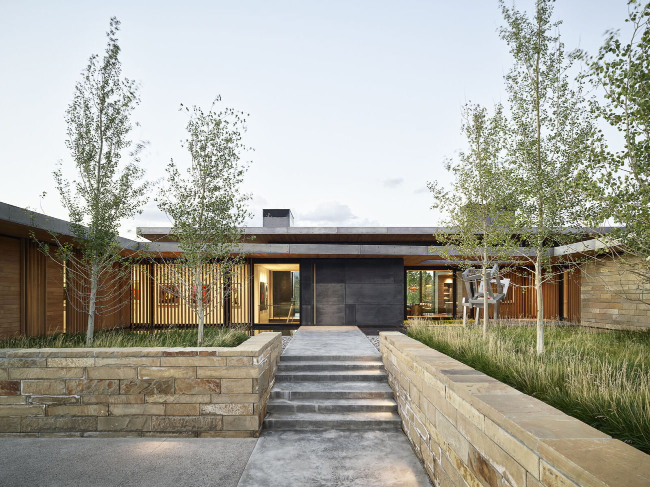 Elysium Fields CLB Architects entrance