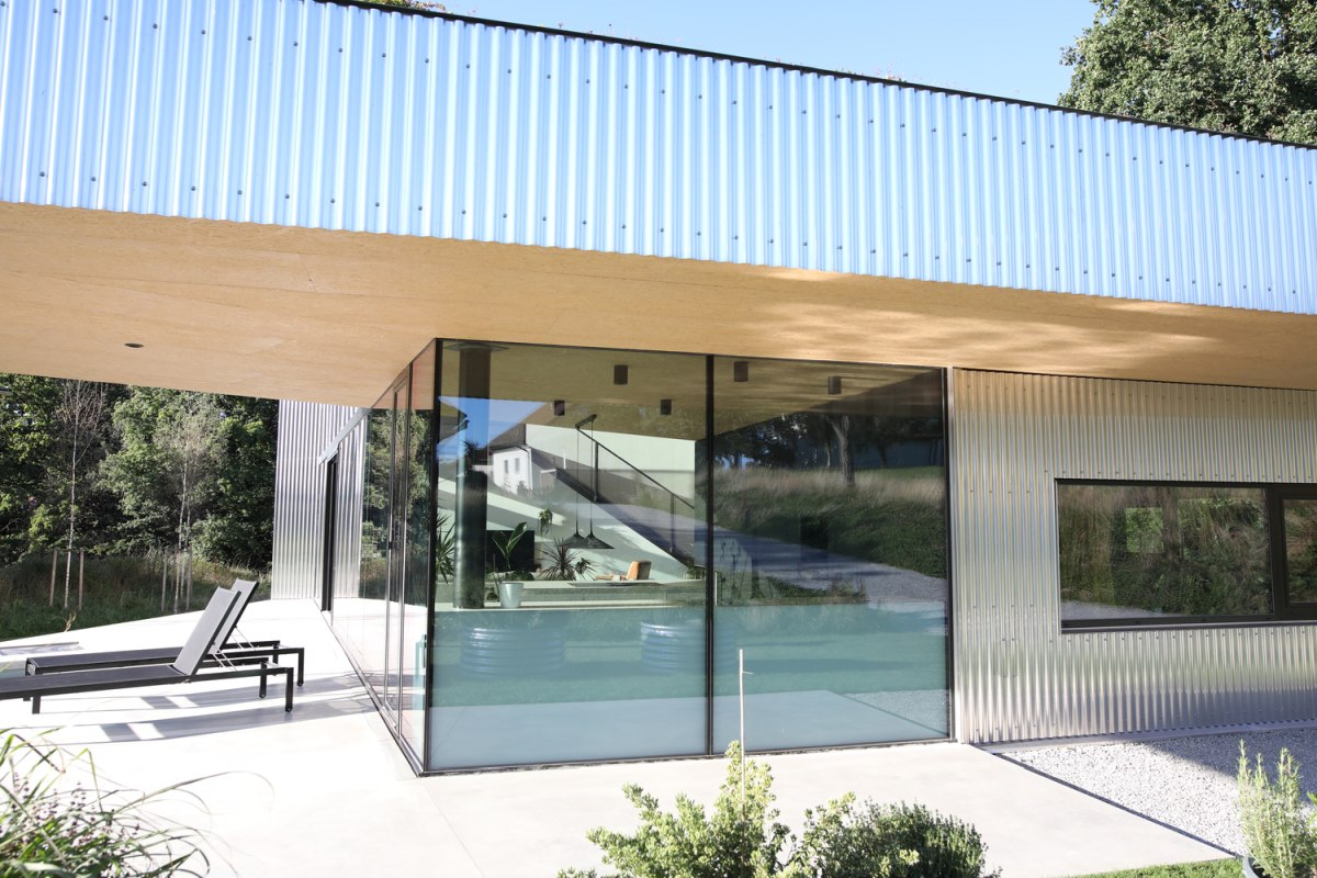 House Caramel Architekten Austria large windows