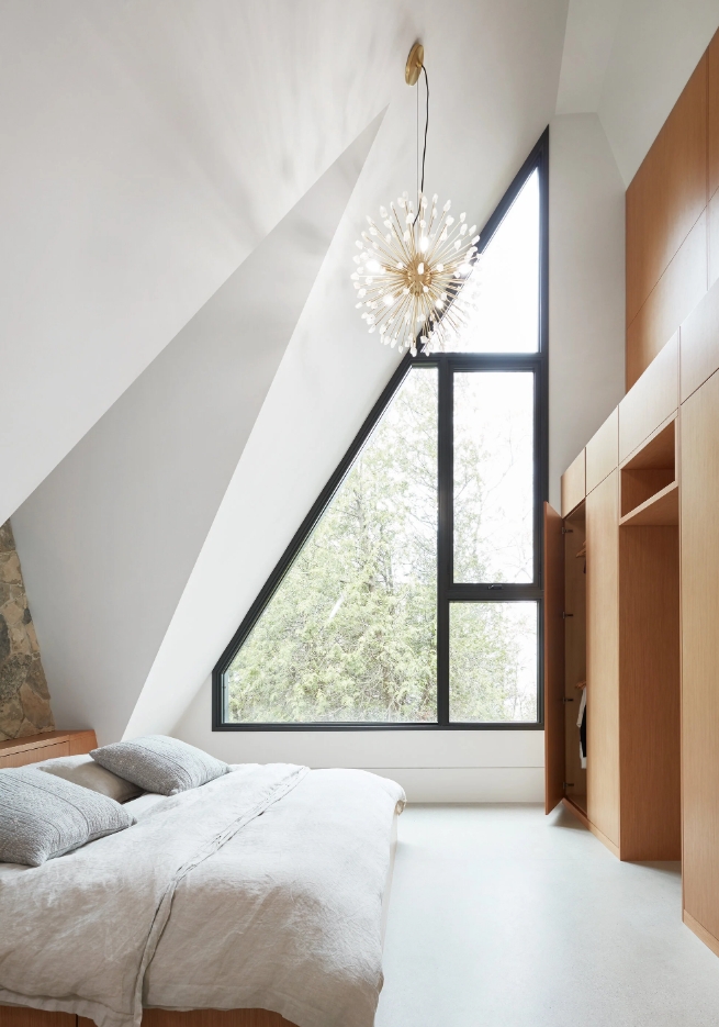 Huron Kinloss Cottage bedroom window