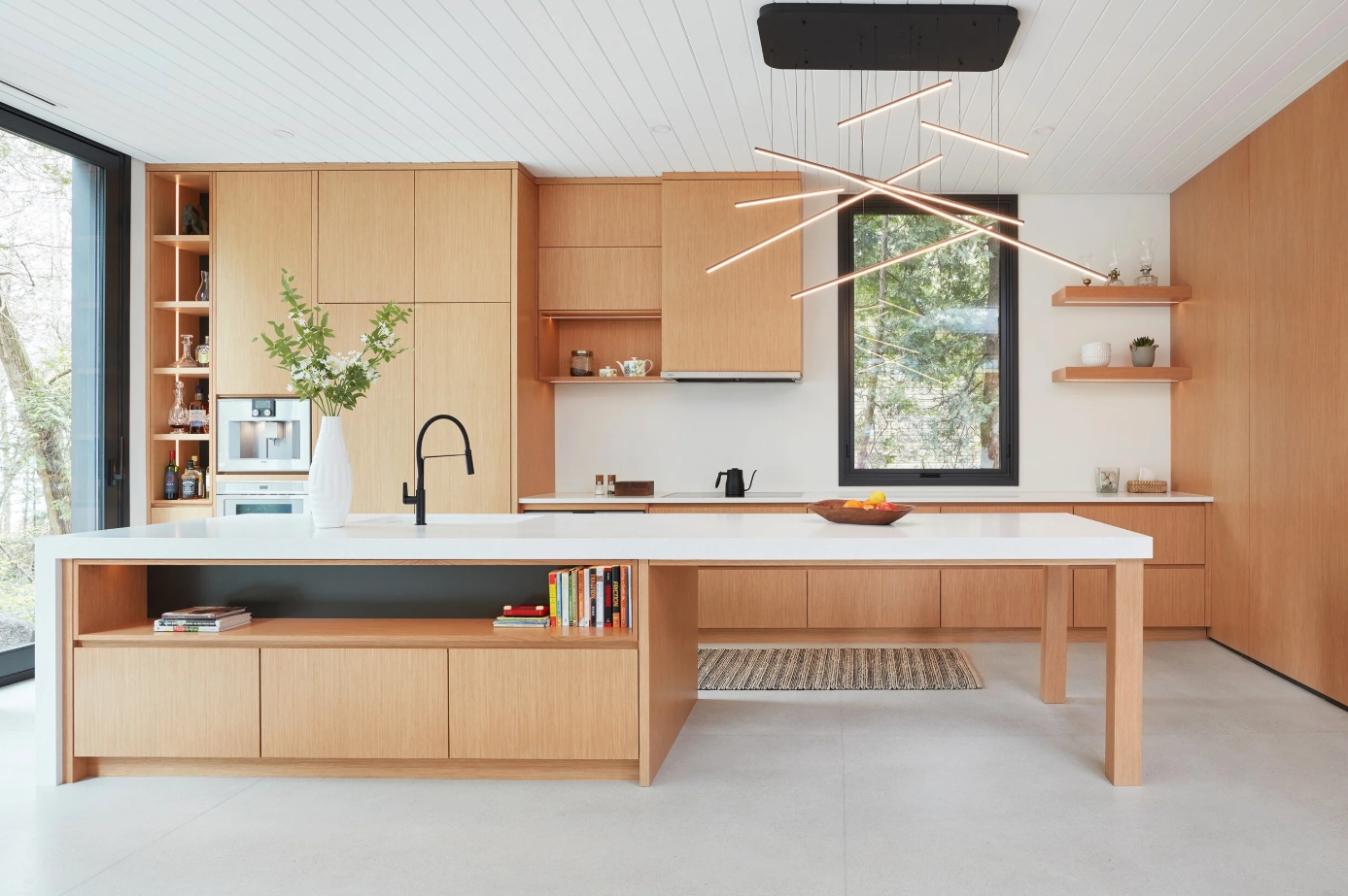 Huron Kinloss Cottage kitchen area