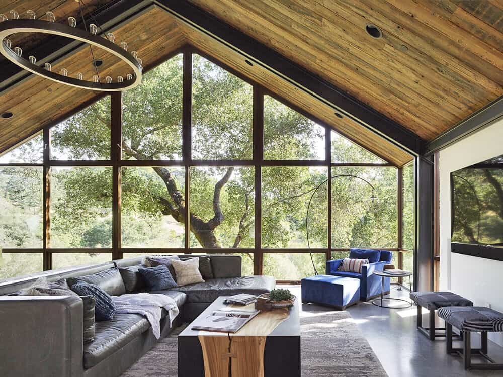 Oak Grove Ranch glass walls