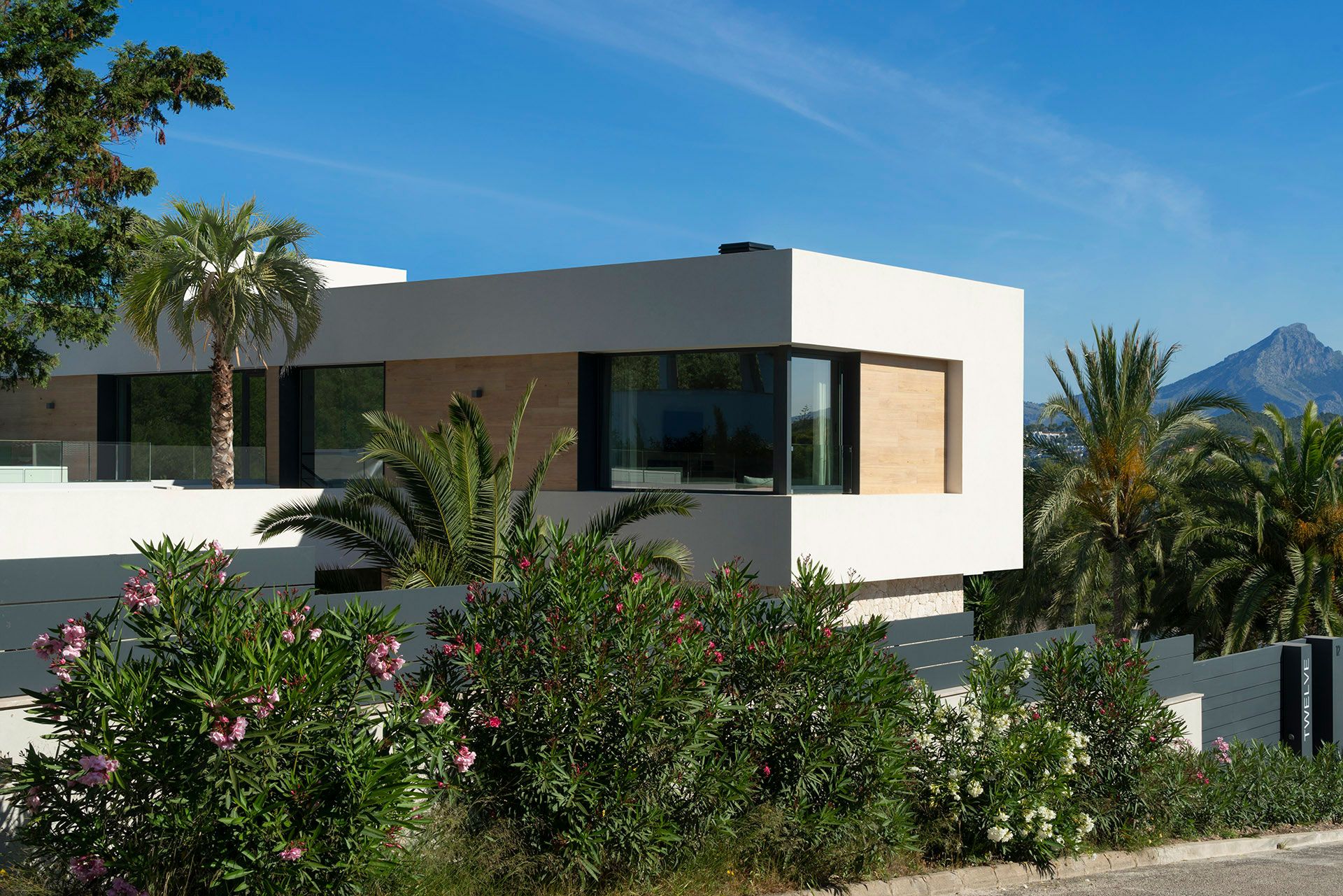 Santa Ponca Twelve Villa Modern Design lush vegetation