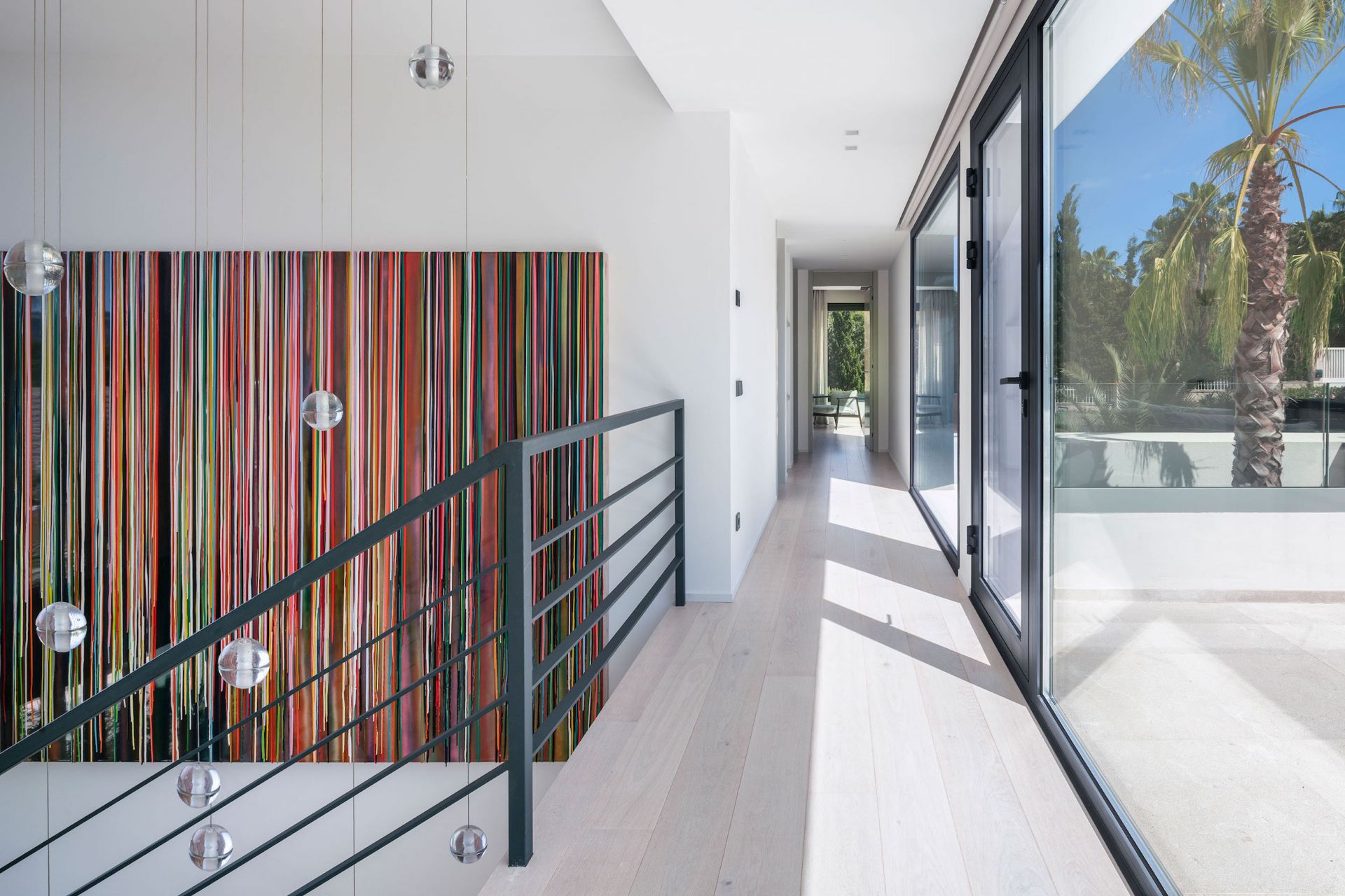 Santa Ponca Twelve Villa Modern Design upstairs