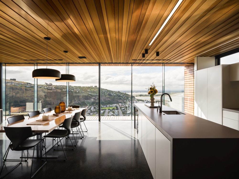 Scarborough Beton Brut House from Young Architects kitchen area