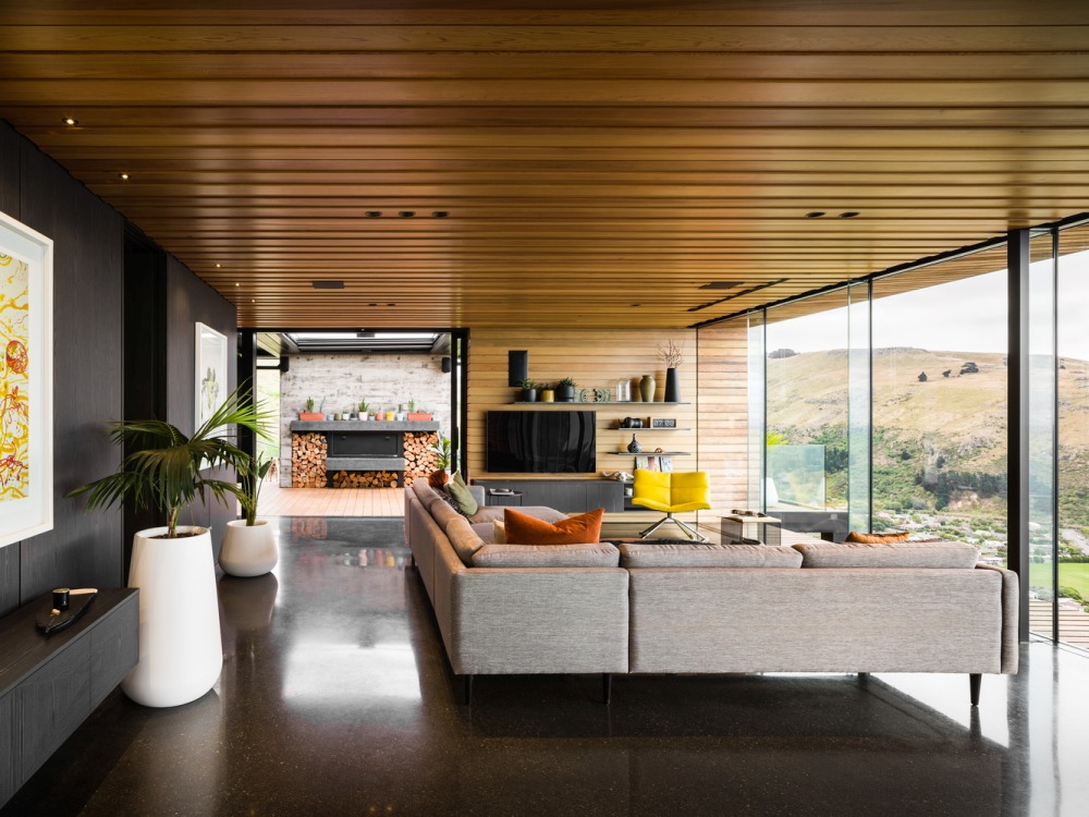 Scarborough Beton Brut House from Young Architects open space