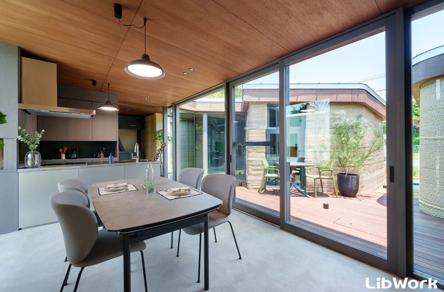 3d printed house interior desing