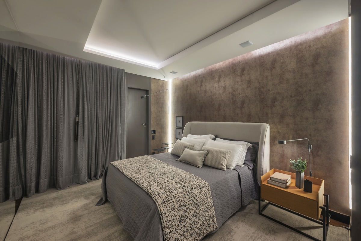 A 350 sqm Duplex Blends Comfort and Clean Design bedroom