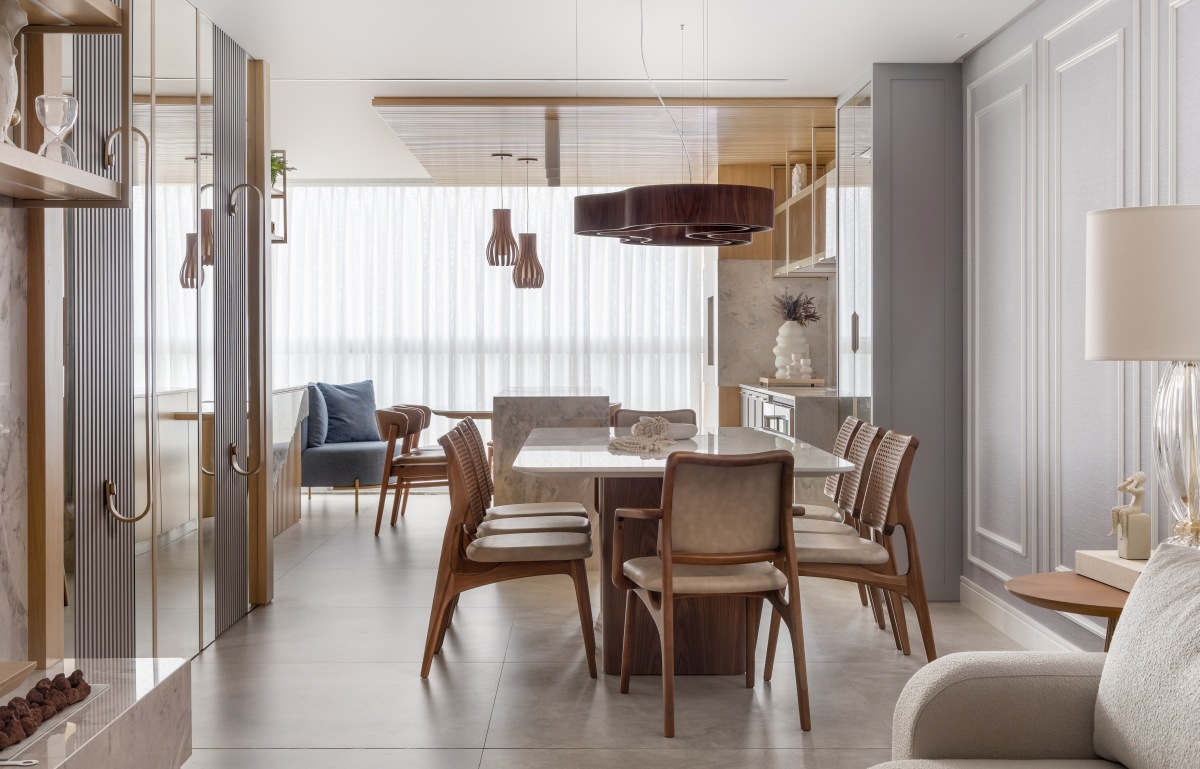 Apartment in Santa Catarina Brazil Paulo Spessatto kitchen dining area