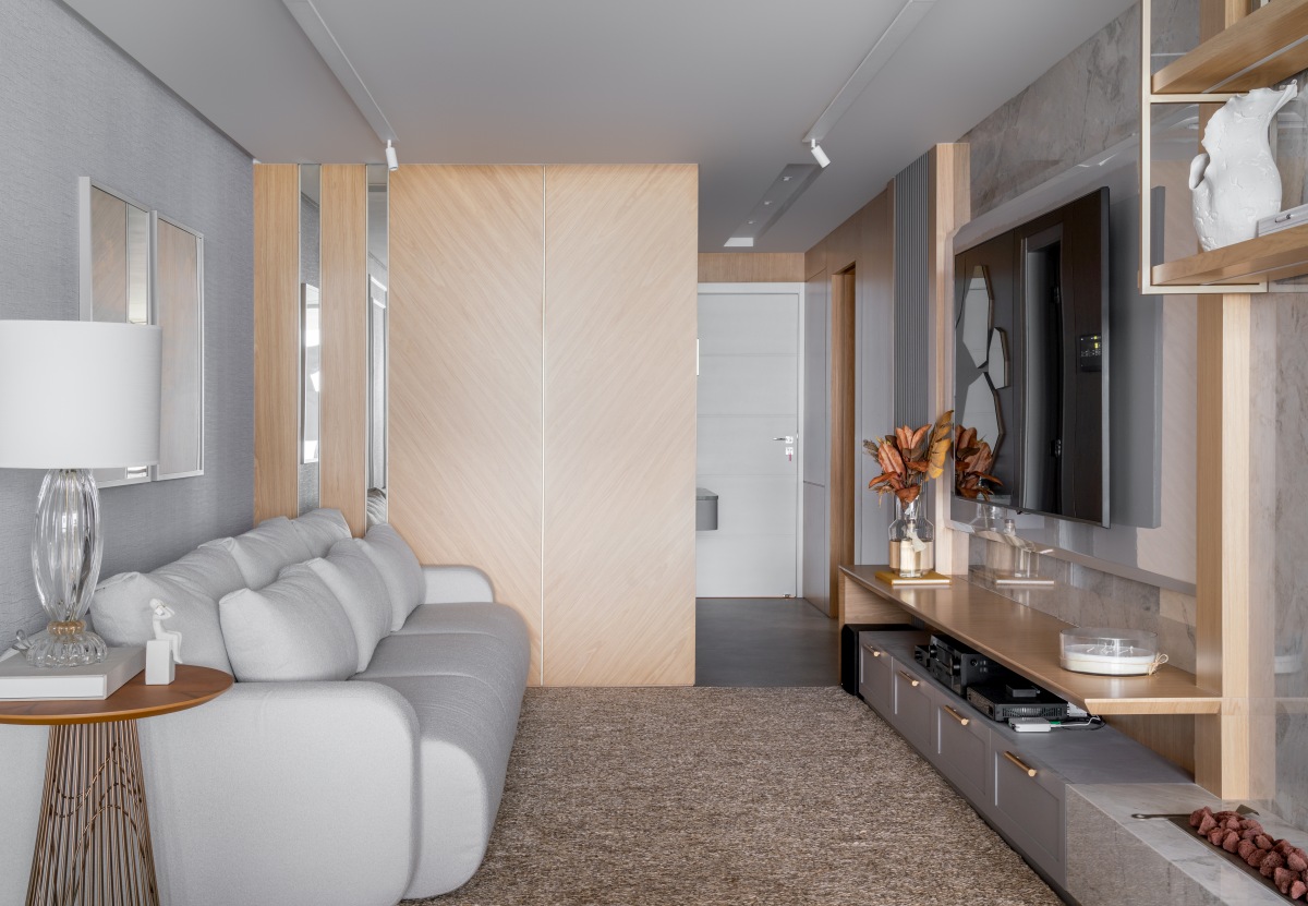 Apartment in Santa Catarina Brazil Paulo Spessatto living area