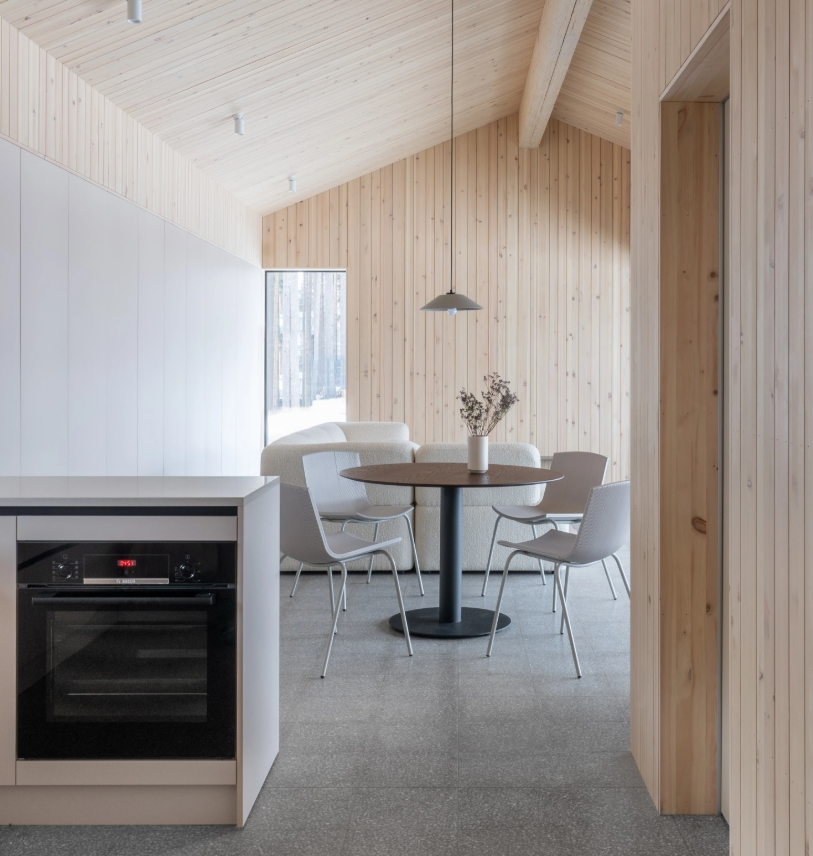 Delo House 3 2 by Arseny Brodach interior dining kitchen
