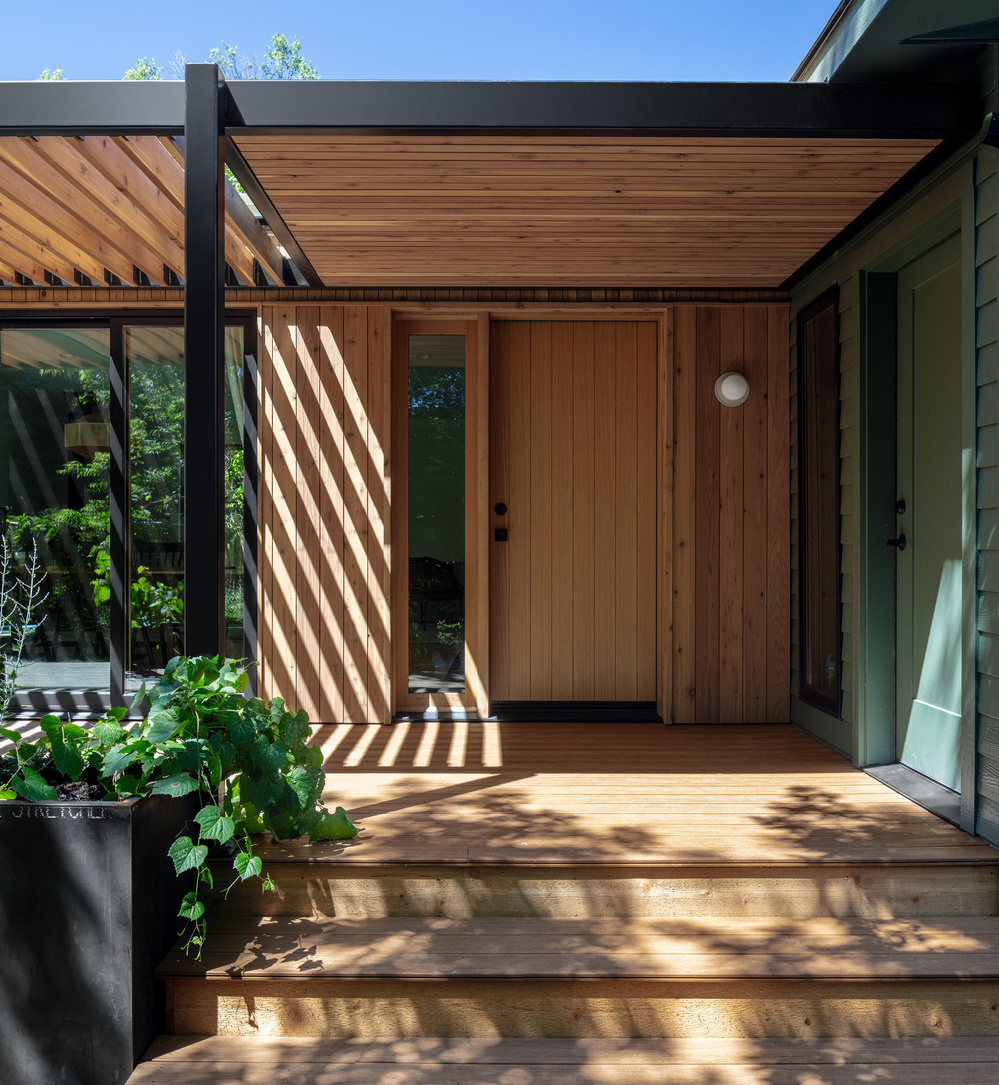 House 1114 in Bozeman entrance