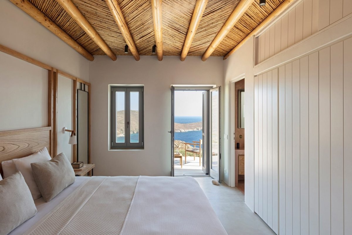 Residence Serifos Greece Sinas Architects bedroom