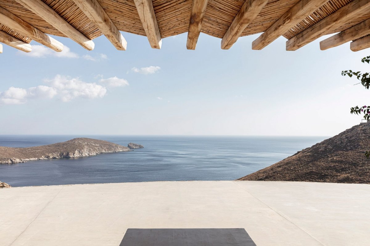 Residence Serifos Greece Sinas Architects sea view