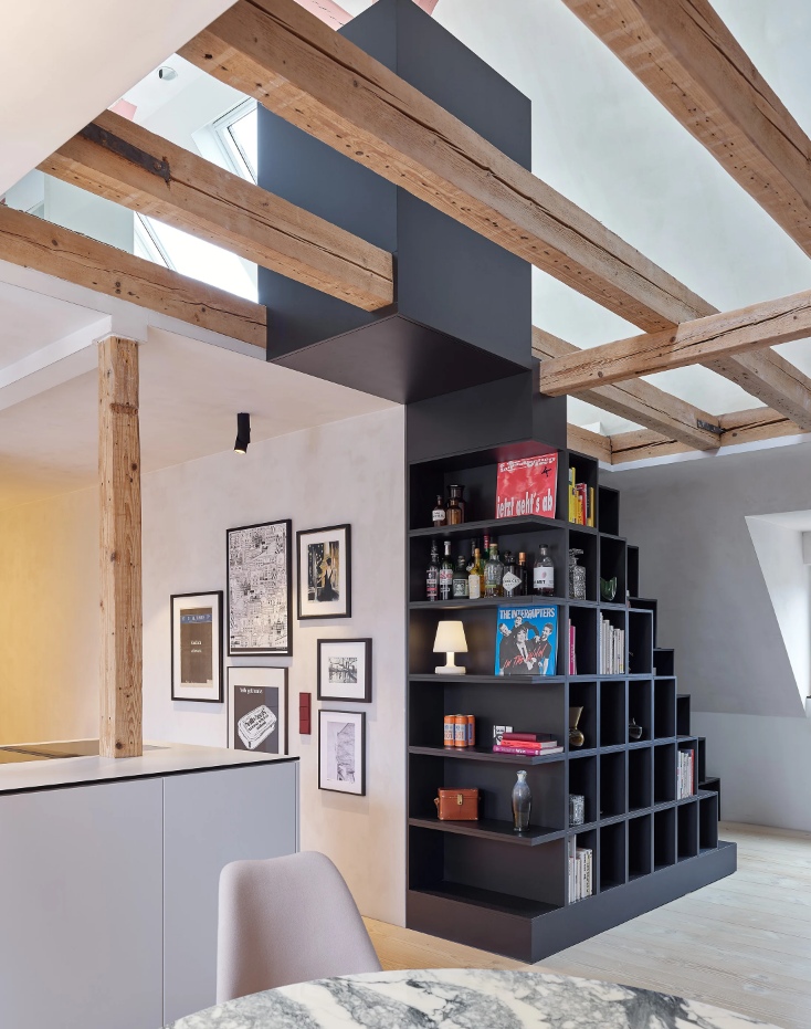 Soma Architecture Apartment Design corner storage