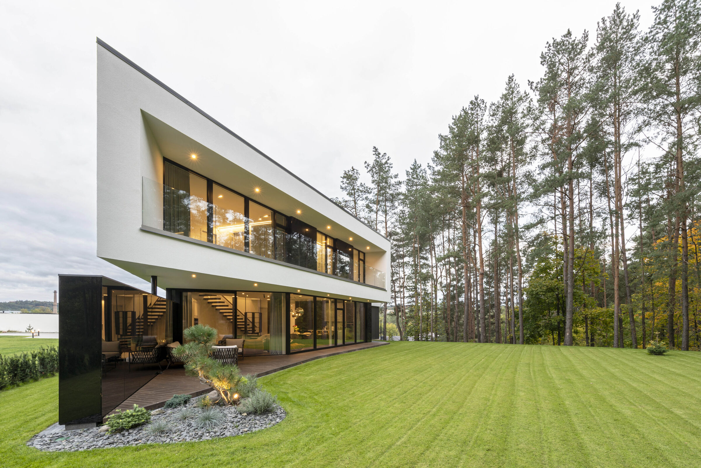 Triangle House Architecture Landscape