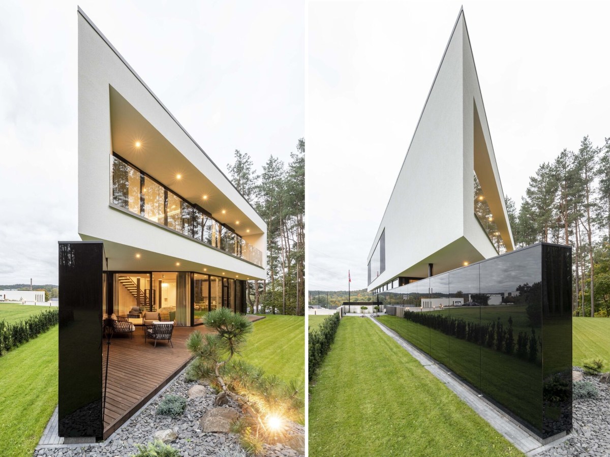 Triangle House Architecture Wall