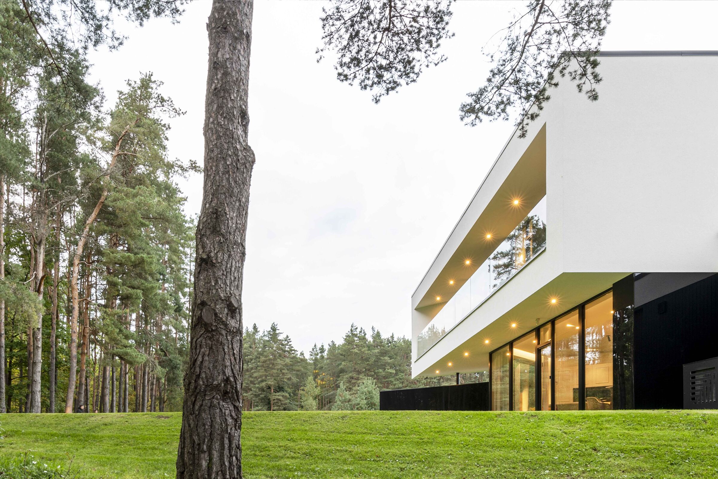Triangle House Architecture balcony