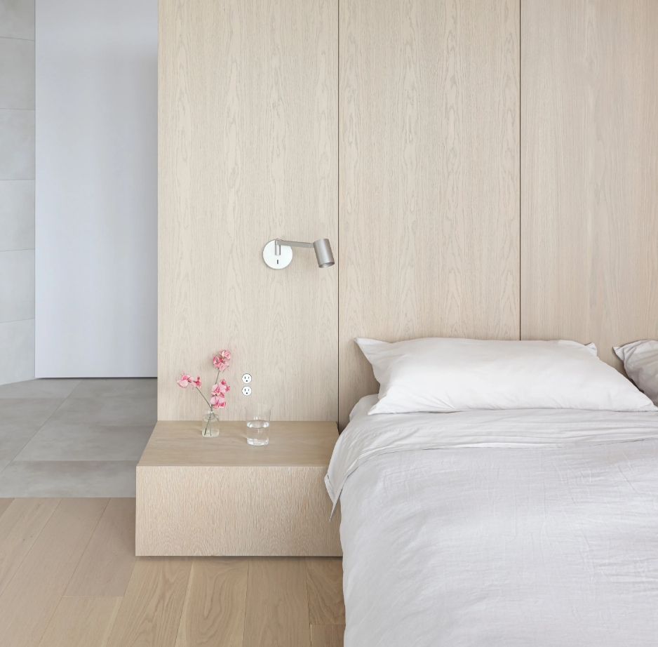 Victoria Shoreline House from Splyce Design Bed Area Nighstand