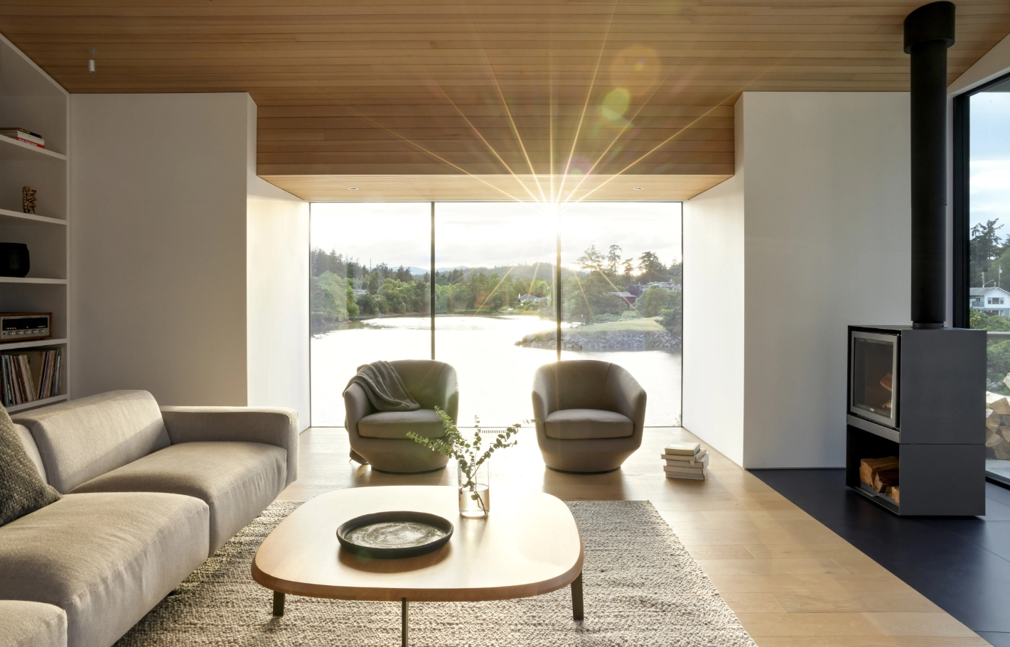 Victoria Shoreline House from Splyce Design Living room View