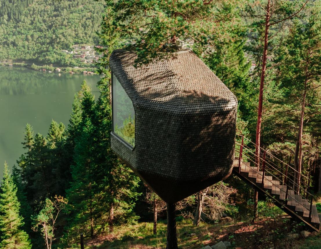 Woodennest Treehouse Views
