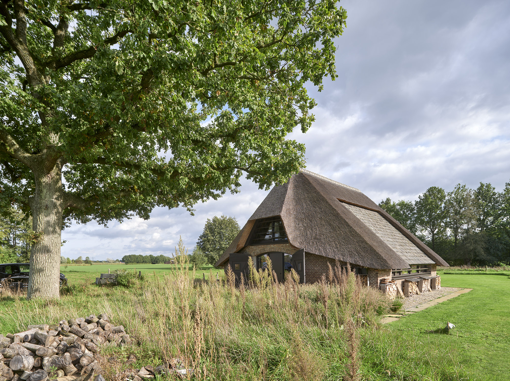 Brick sheepfold restauration by HilberinkBosch Architecten exterior