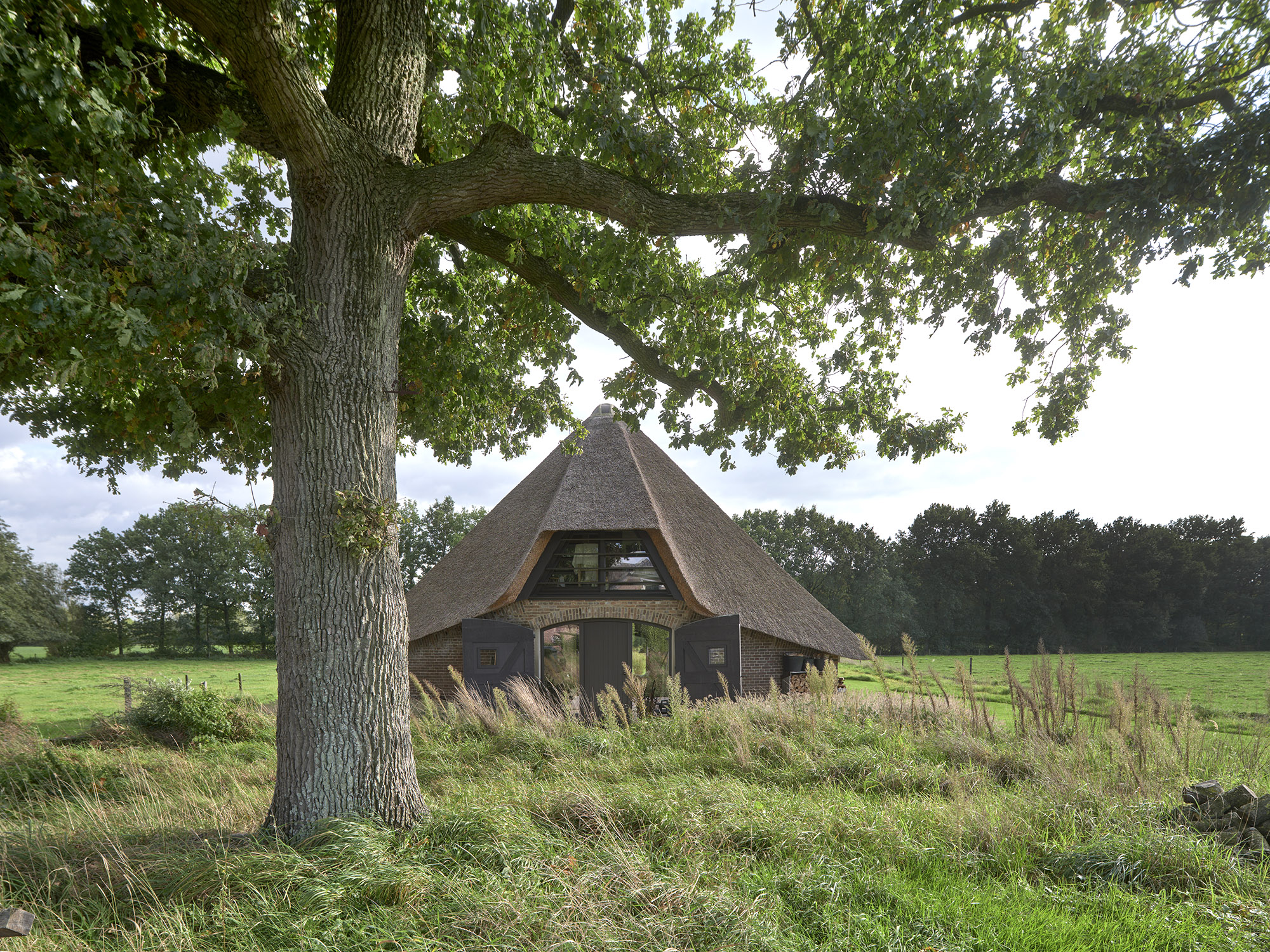 Brick sheepfold restauration by HilberinkBosch Architecten