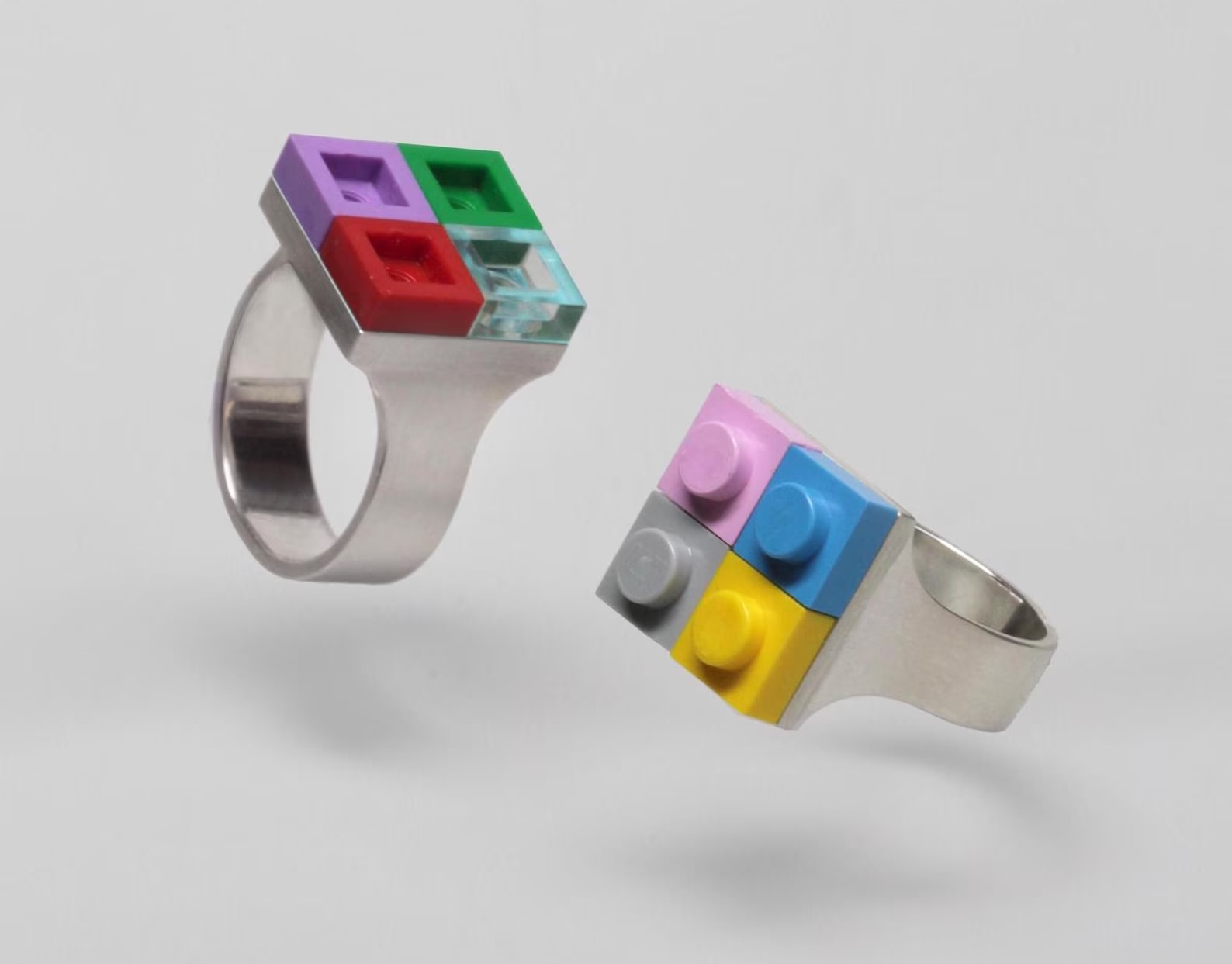 Customize Studio GOGO’s Sterling Silver Jewelry with LEGO Bricks