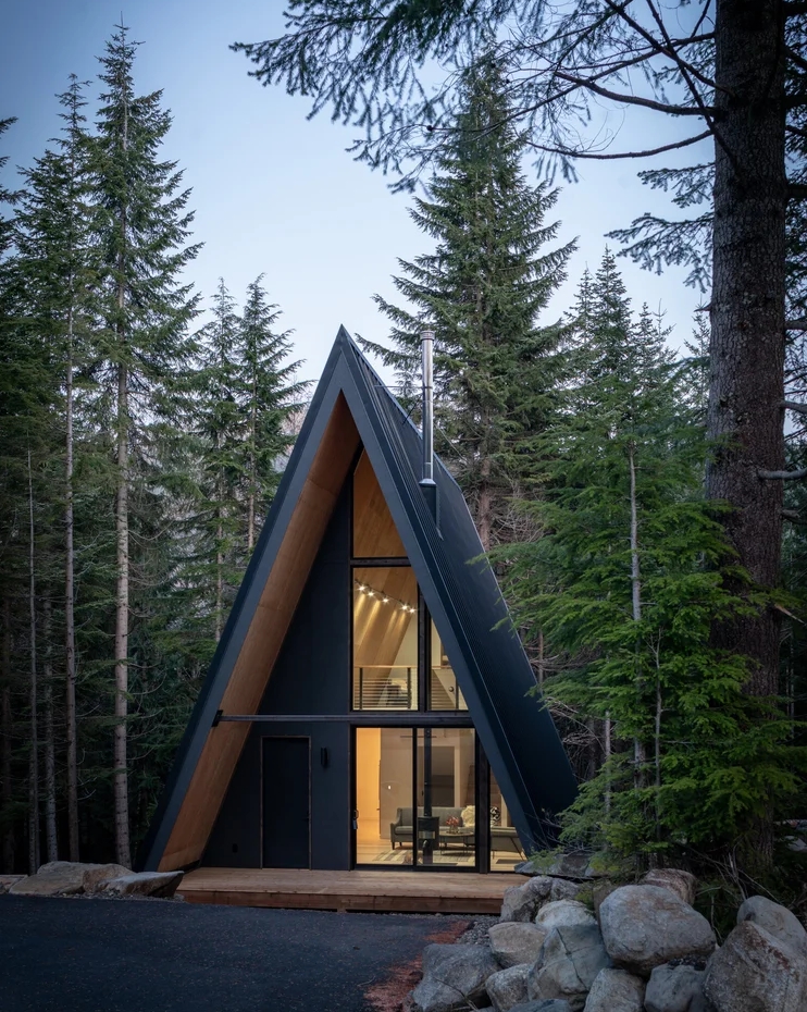 A frame House Architecture Design