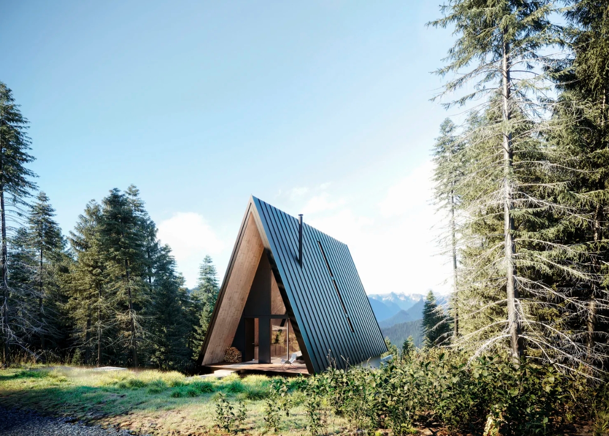 A frame House Architecture