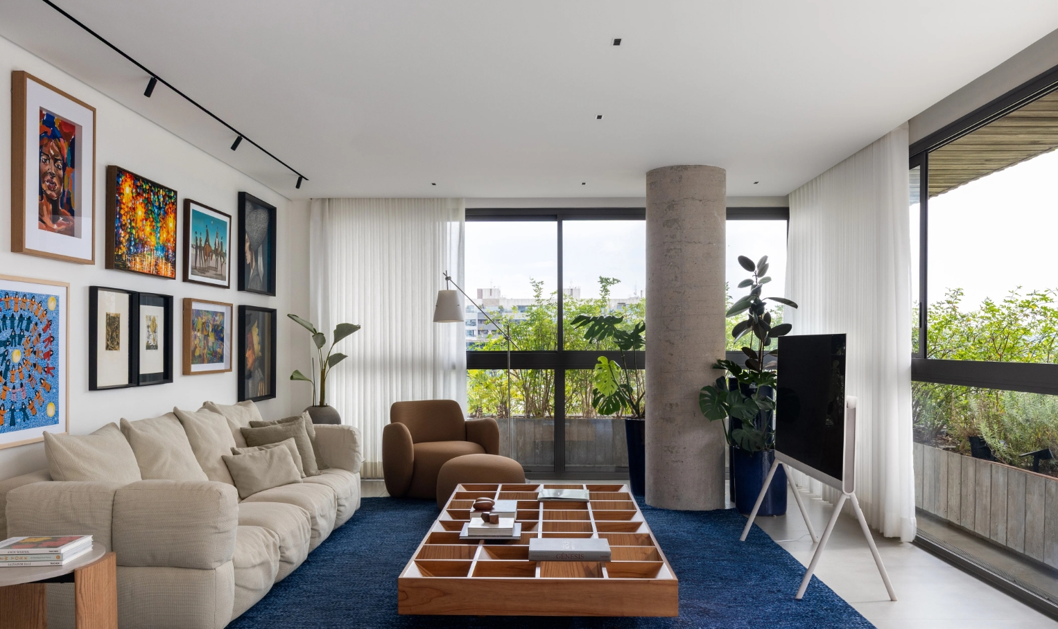 Alma Apartment Decor BLOCO Arquitetos