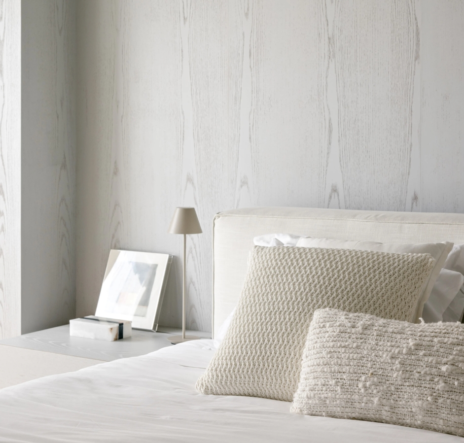 Apartment decor with spiral staircase bed upholstered