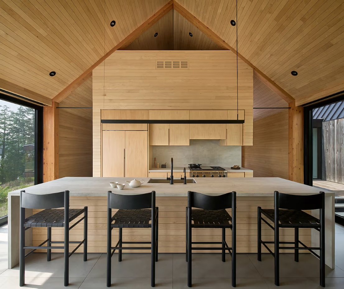 Armstrong Cottage House by Peter Braithwaite Studio Kitchen