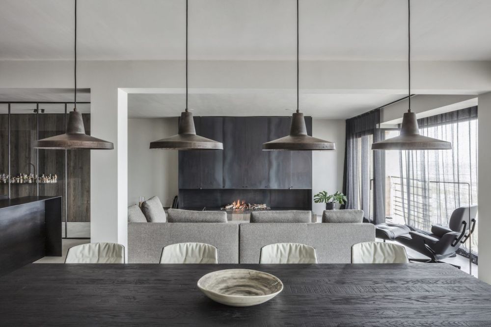 Belgian Arjaan De Feyter Apartment Interior Designe living room